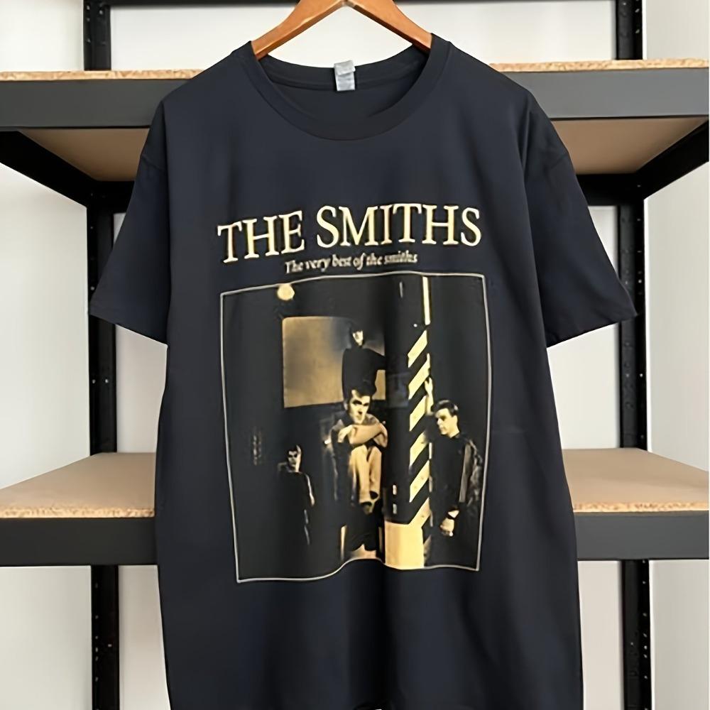 The Very Best Of Smiths Black Tshirt Unisexs Tshirt Summer New Style Unisex Casual And Fashionable Tshirt
