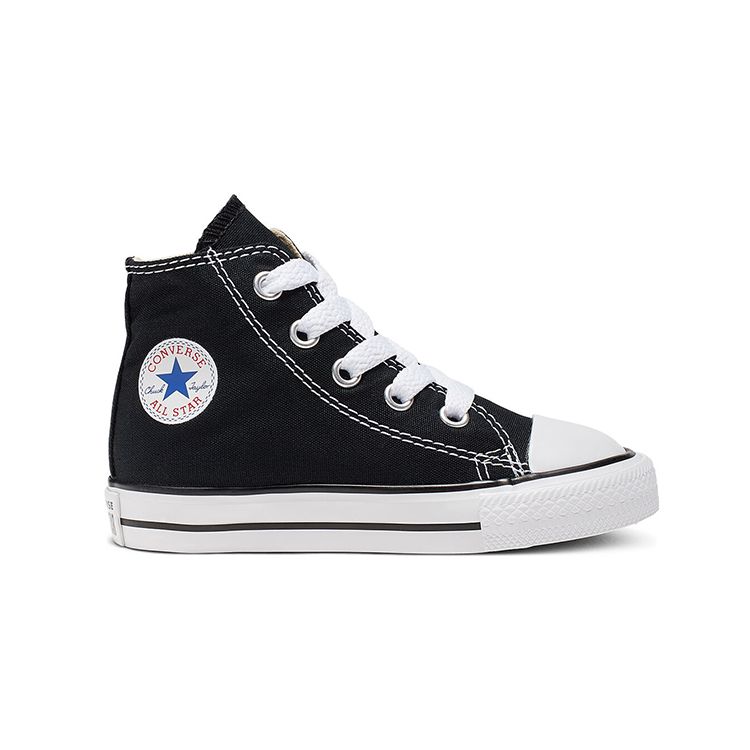 Converse Chuck Taylor All Star Canvas High Top Walker Shoes Baby Shoes Black White 7J231C