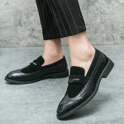 2024 Britse Stijl Nieuw Origineel Ontwerp Heren Kleding Schoenen Lente Retro Instappers Zakelijke Dating Loafers Formele Feestschoenen