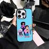 L-LGBTQ  S-Steven U-Universe   Phone Case For iPhone17,16,15,14,13,12,11 Plus,Pro Max Colored Silver Plated Inside Cover