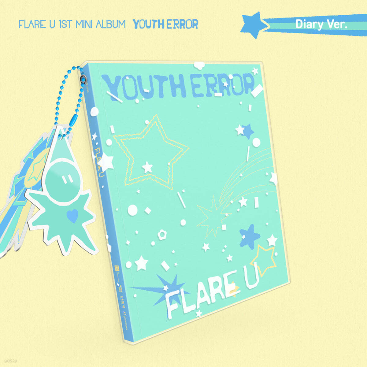 

[Pre-Order] FLARE U YOUTH ERROR Kpop Album CD Photocard Official Diary Version