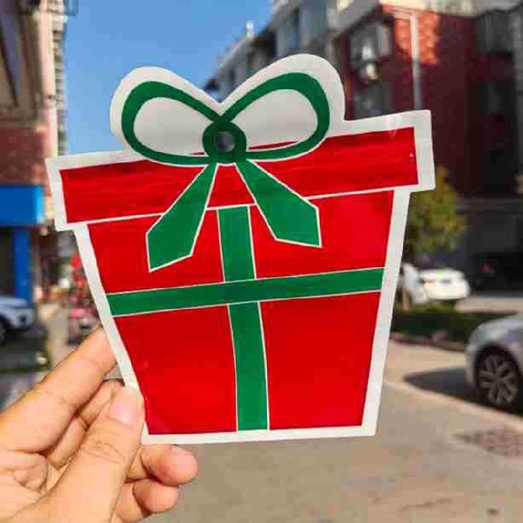6Pcs Creative Christmas Present Bags for Family Gatherings Plastic Gift Containers Practical Candy Packaging Bag