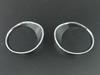 BRIGHTZ Chrome Fog Light Covers for the Voxy Fits the Voxy and ZRR and 75W 70/75 (Late Model) [FOG-COV-075], ZRR70G, ZRR70W, ZRR75G, ZRR75W, 70G, 70W,