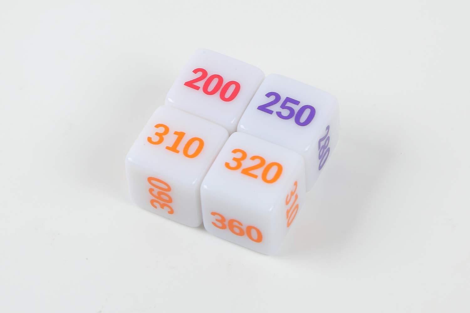 

TOYGER Damage Dice Expansion Set Dice Compatible with Pokemon Card Damage Dice 4 Made of Resin Game, Substitute, Pieces,