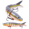 3Pcs Slow Sinking Fishing Baits Wobblers Multiple Sections Fishing Lures 3D Artificial Fishing Lures Swimbait Wobblers