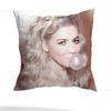 Marina Pillow Case Square Double-Sided Printing Short Plush Sofa Cushion Cover Bedroom Bedside Pillow