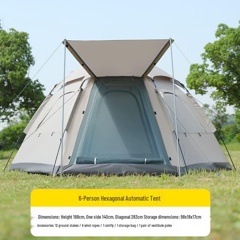 Yuzhan Portable Quick-Setup Outdoor Camping Tent