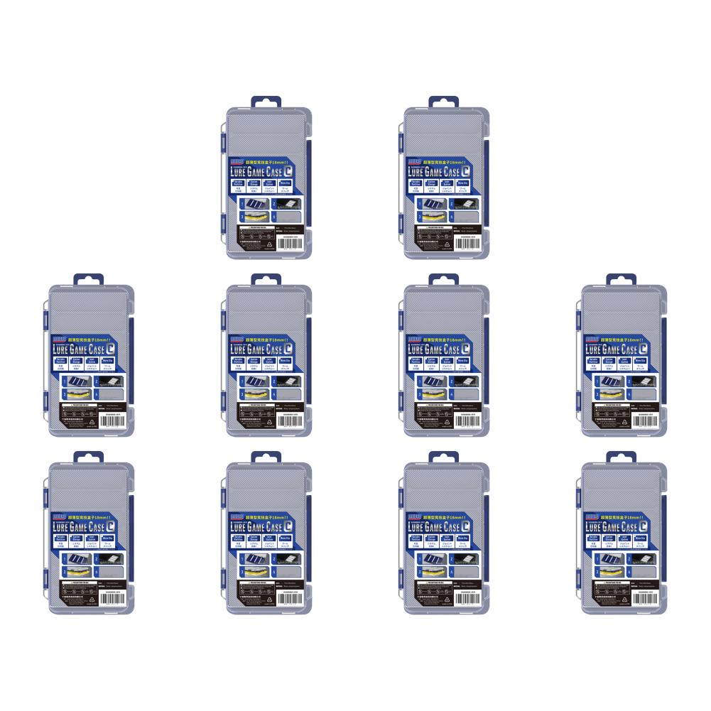 Portable Waterproof Bait Lure Hook Boxes Fishing Bait Box Compartments Shockproof Adjustable Partition Fishing Gear Accessories