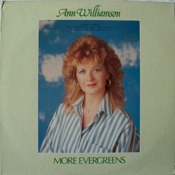 

LP Record ANN WILLIAMSON - More Evergreens GES1235 Emerald UK Pop Used