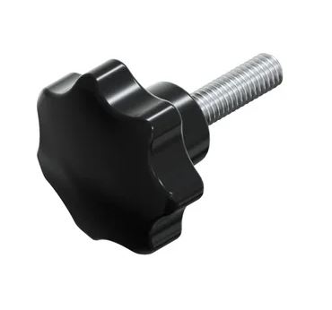 Bakelite Handle With Pin Black M5*15Mm Din6336L - Hs 092830