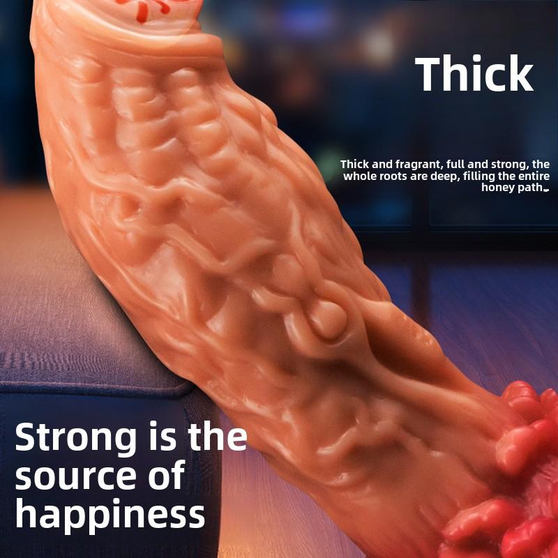 Alien Dildo Weiblicher Masturbator Übergröße Simulation Falscher Penis Private Orgasmus Spielzeuge Erwachsene Bett Sexspielzeuge