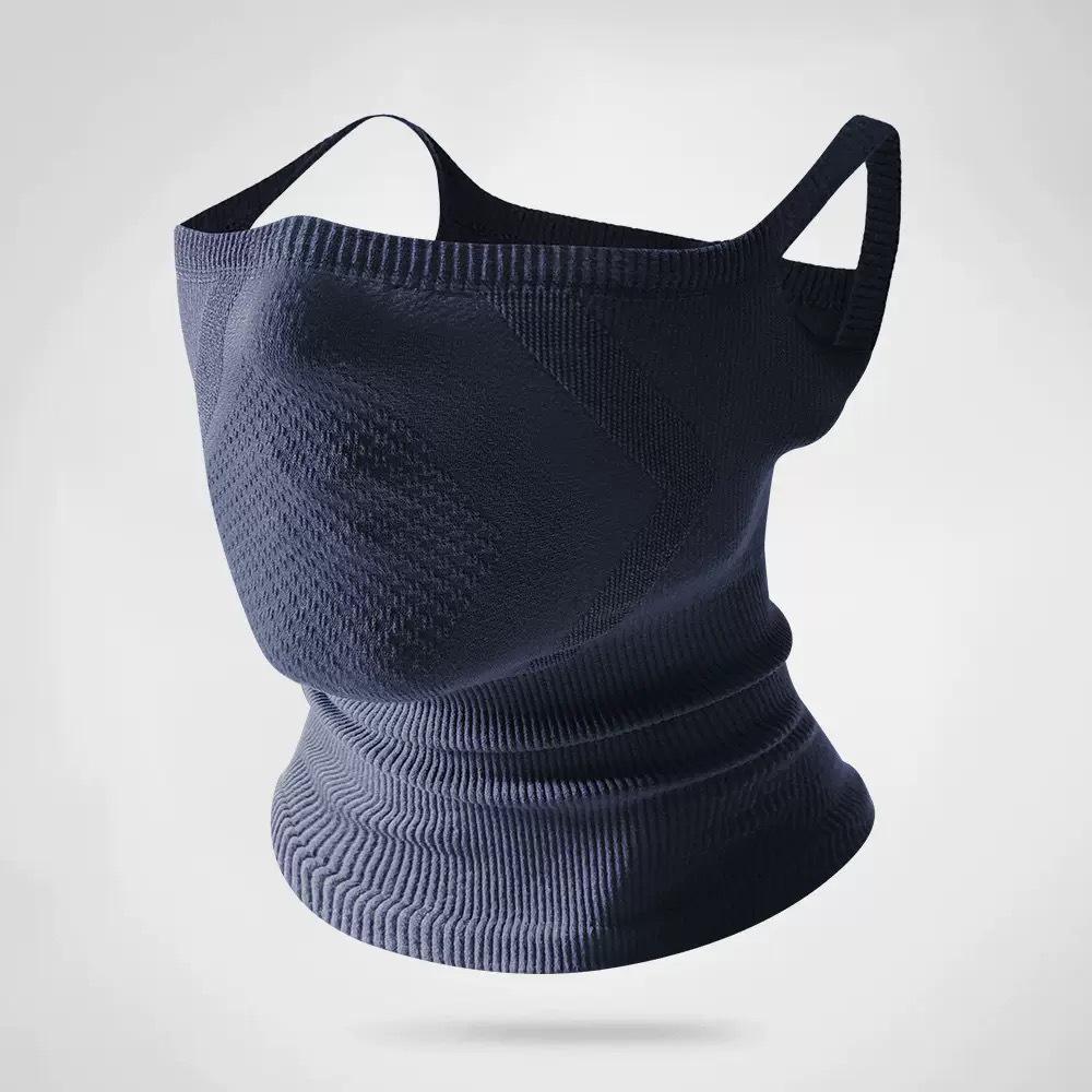 Men's Windproof Breathable Face & Neck Gaiter: Cold Protection for Autumn/Winter, Cycling, Outdoor Sports with Ear Loops