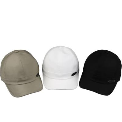 Berretto da baseball con patch in metallo da uomo e da donna