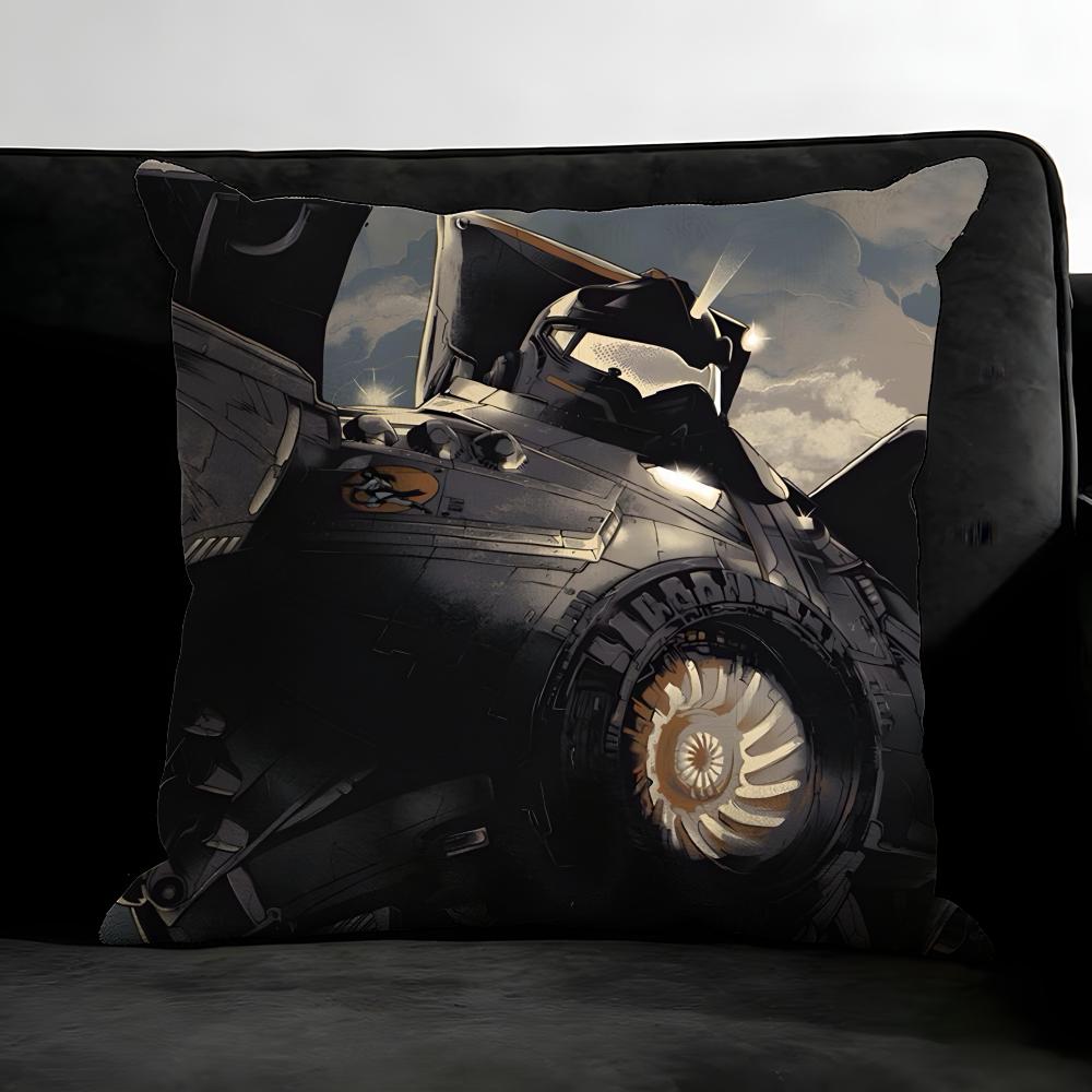 P-Pacific Rimm Movie Cushion Cover Pillowcase Ultra Soft Skin Friendly Fabric Cloud Like Comfort & Concealed Zipper