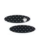 Vvv Baby Dot Logo Hairpin _ Black