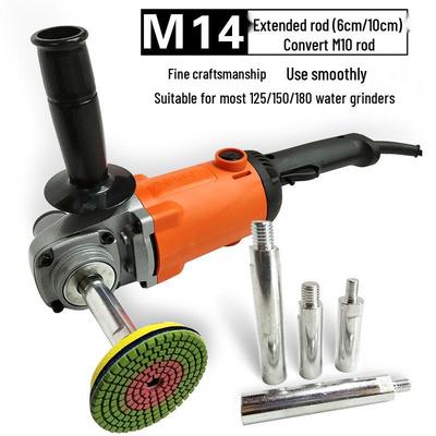Angle Grinder Modification Shaft: M14-M100, 125/150/180mm, Water Mill Polisher Extension Rod.