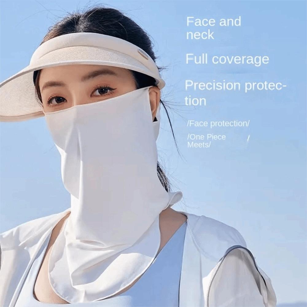 Ice Silk Ice Silk Bandana Breathable Cycling Balaclava Windproof Face Cover Scarf Men Women