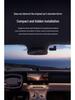 WiFi HD Dash Cam with Mobile App Connection, USB Car Recorder, and Wire-Free Installation