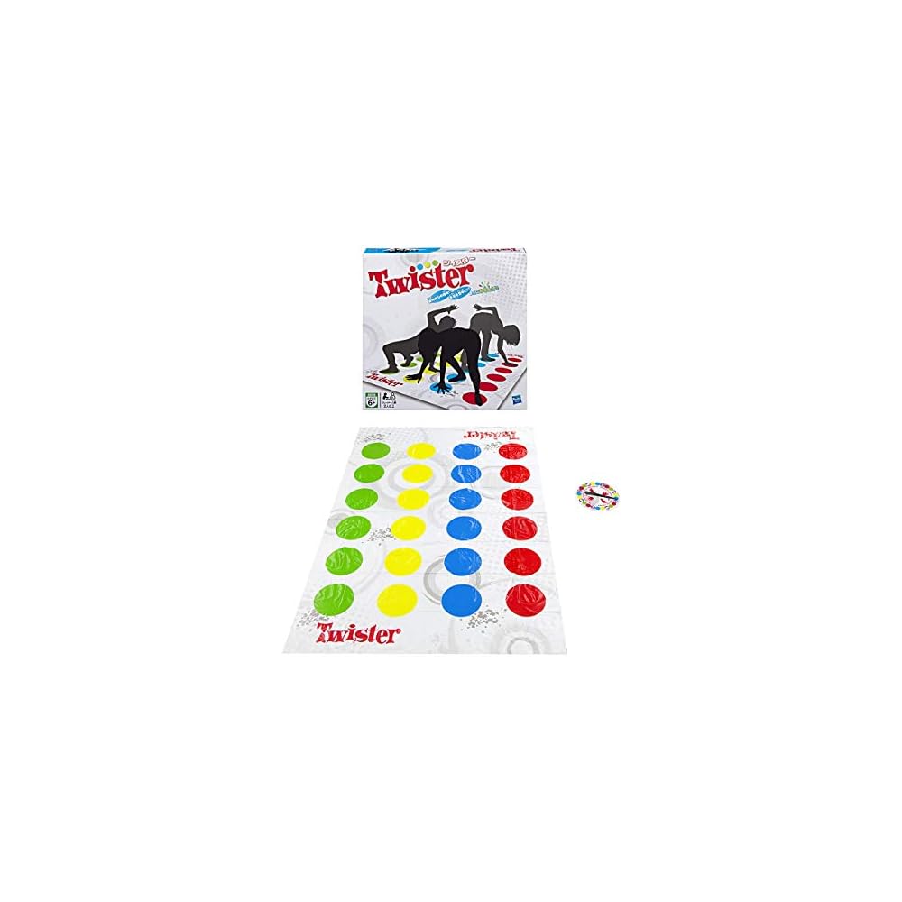 

Hasbro Twister Spinners Choice Indoor Party Game for Kids Ages 6+ Family Game 2 or More Players
