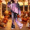Kids Casual Long Sleeve Top and Pants 2-Piece Outfit Set for Boys and Girls
