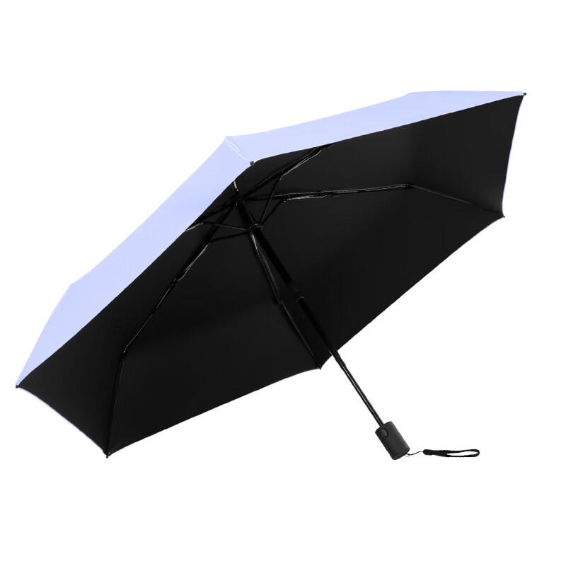Automatic Anti-Rebound Three-Fold Sun/Rain Umbrella