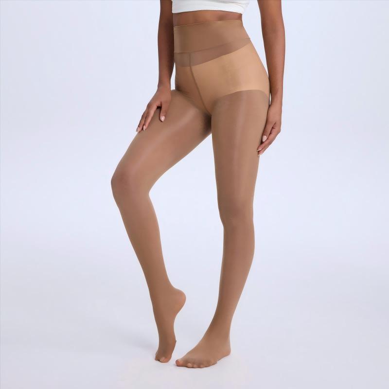 

1 пара колготок большого размера, женские глянцевые чулки 4XL дубильная кора