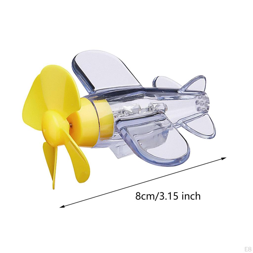Araba Rüzgar Enerjili Işık Dış Lamba Taşınabilir Dönen Uçak Gece Işıkları Bisiklet için