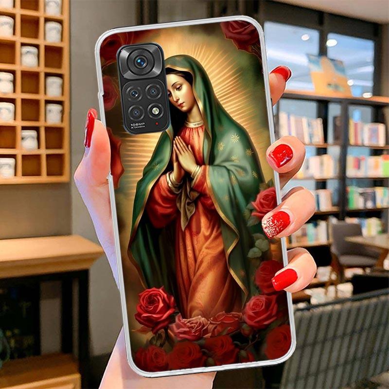 Virgin De Guadalupe Virgen Mary Cover Phone Case For Xiaomi Redmi Note 15 14 13 12 11 10 Pro Plus 14S 12S 11S 11T 11E 10S Soft F