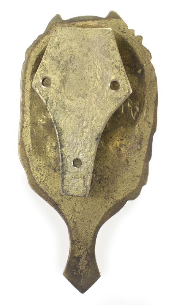 Yorkshire Terrier, Yorkie – Door knocker in the shape of a dog's head, brass knocker | Art-Dog