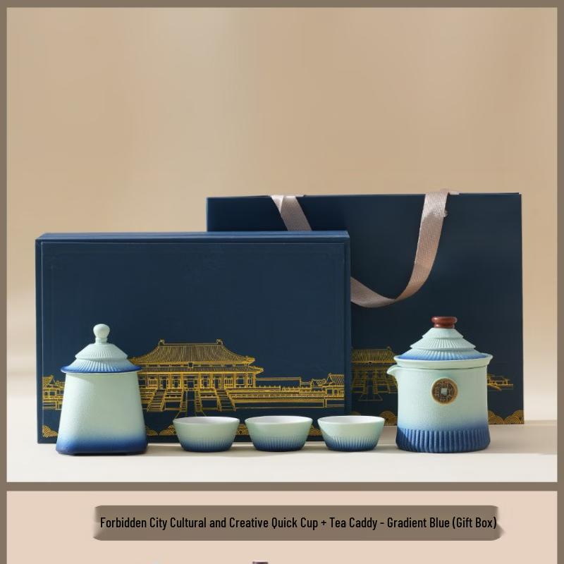 Chaxun Ceramic Travel Tea Set