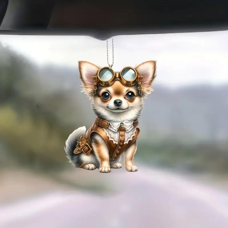 Acrylic Cat Stylish Pendant Ideal For Car Decoration Fun And Playful Design