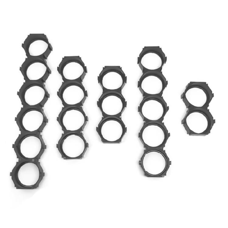 10pcs 18650 Battery Connectors 18650 Battery Stand for Enhances Stability Effective Heat Management In All Environment
