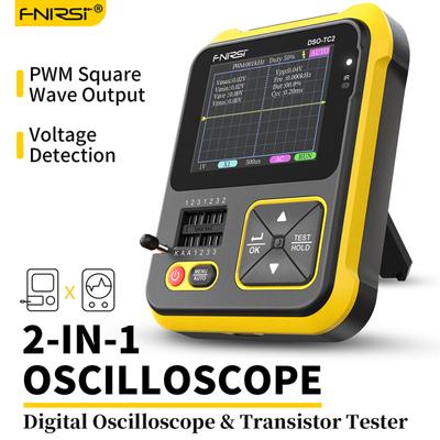 GÖĞÜS FNIRSI DSO-TC2 Taşınabilir El Dijital Osiloskop Lcr Metre 2'si 1 arada çok fonksiyonlu Elektronik Diy