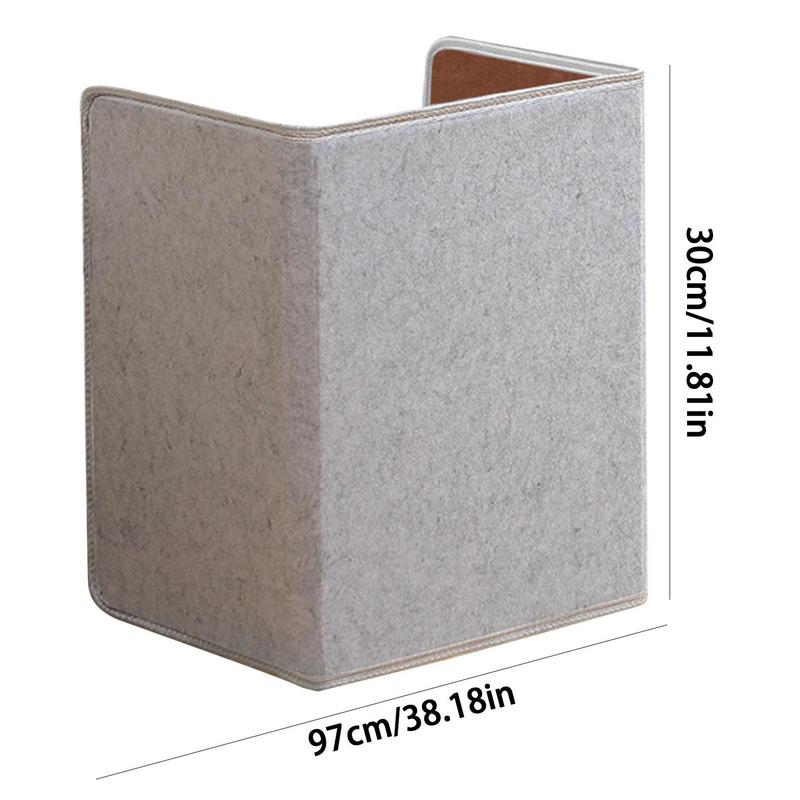 Electric Foot Warmer Under Desk Heating Pad Adjustable Thermostat Winter Cushion Foldable for Office Table Home Space Heater