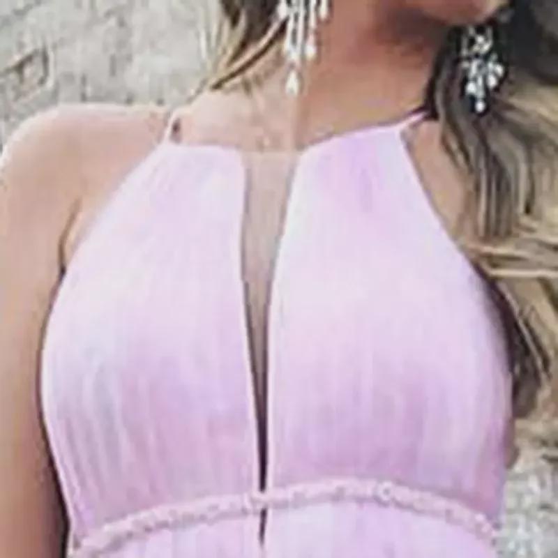2025 European & American Women's Floral Deep V-Neck Maxi Dress
