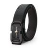 Paul Men's No-Buckle Automatic Crocodile Pattern Belt - Versatile, Casual, Trendy Korean Style