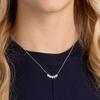 Swarovski Sunshine Rhodium Plated Necklace Women Necklace White-Gold 5472490