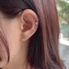 14k volume heart piercing