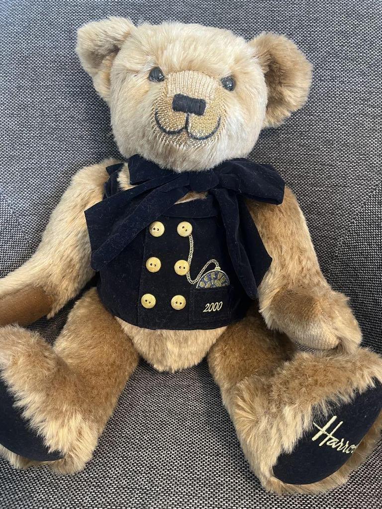 [USED] Harrods 2000 Teddy Bear, Year Bear, Plush Toy