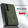 Retro Leather Magnetic Phone Cases For Samsung Galaxy A16 A25 A34 A52 A53 A54 A55 5G Metal Camera Protection Shockproof Cover
