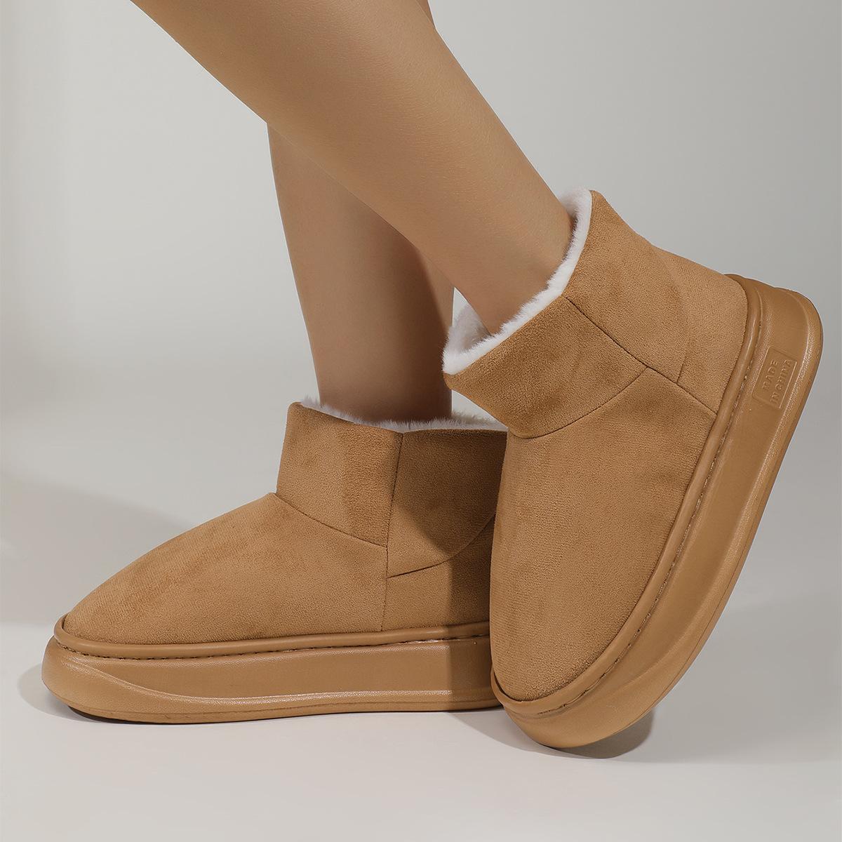 

Зимняя сумка и домашние тапочки из хлопка и флиса с толстым дном женская верхняя одежда осень и зима 40-41