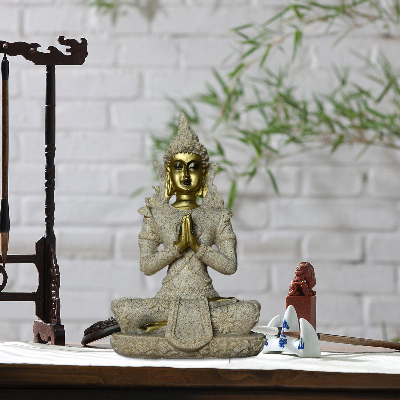 Скульптура Будды для элегантного домашнего декора Style A