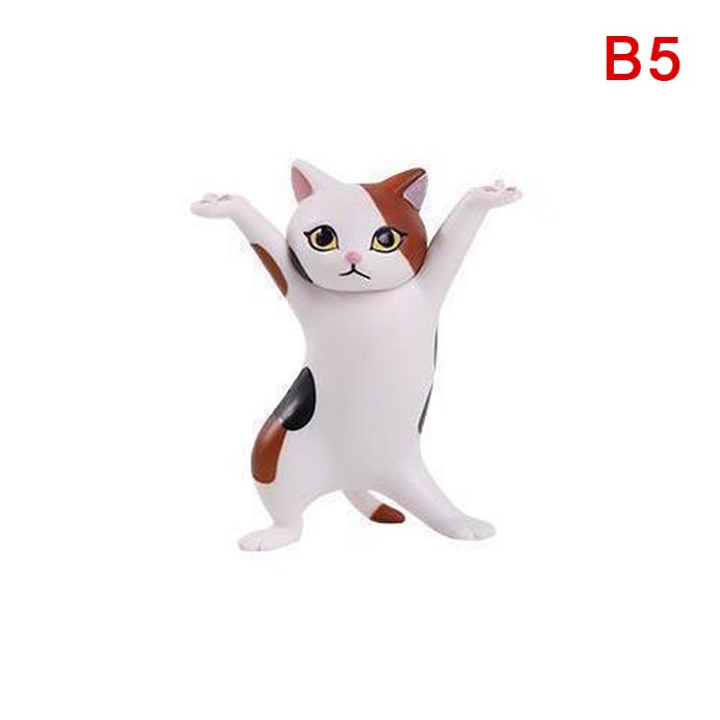 

Dancing Cat Figure Decoration Animation Cat Model Toy Enchanting Cat Capsule Toy Doll Cake Decoration