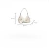 Summer Niche Solid Color Underarm Bag Fashion Shoulder Oblique Span Bag Women 2025 New Popular Commuter Tote Bag
