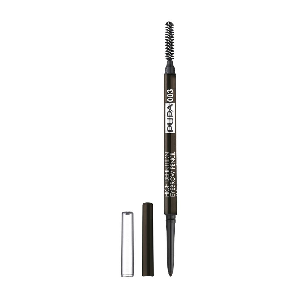 Pupa Milano High Definition Brow Pencil 003 Dark Brown, 0.09g