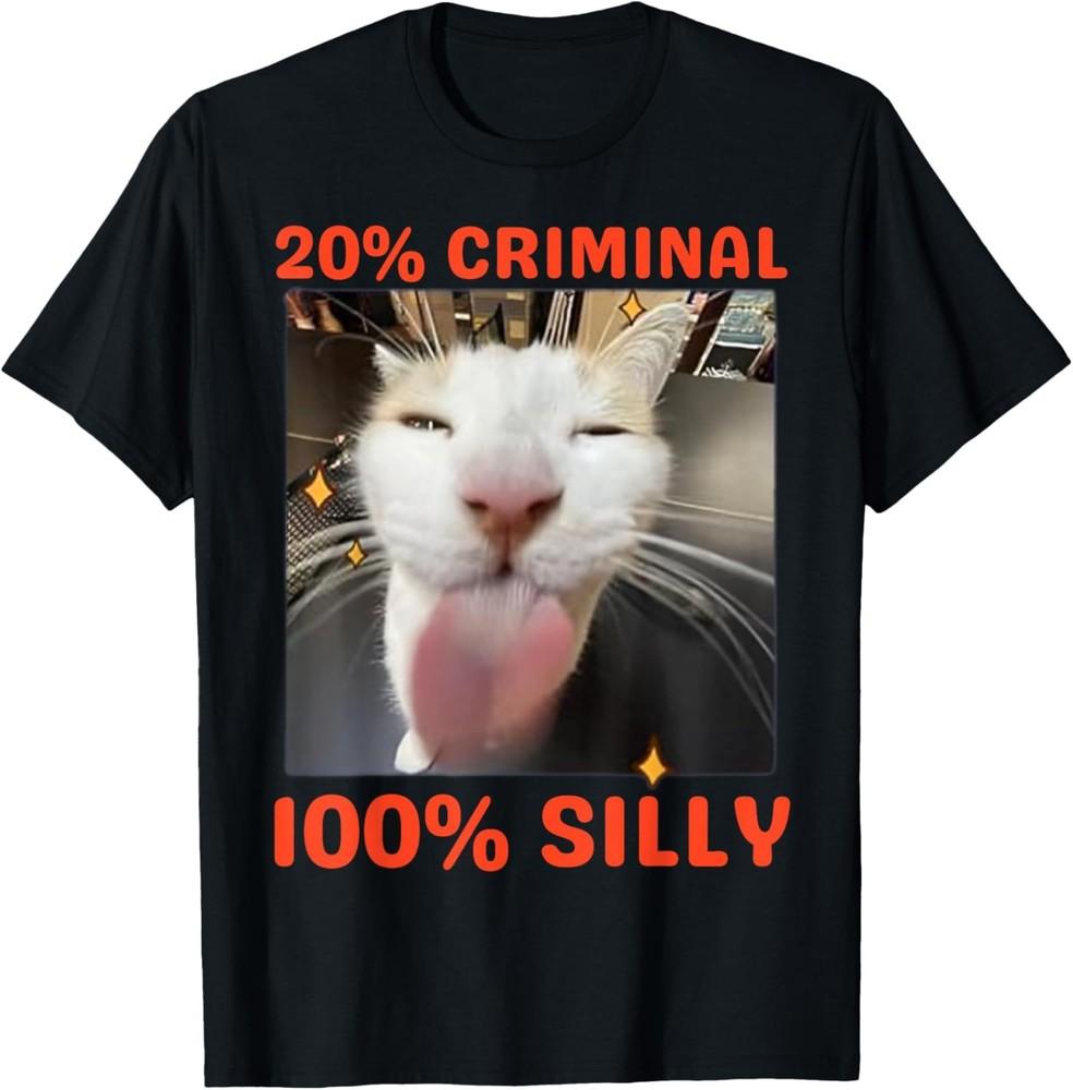 Funny Cat Meme Internet Memes Funny Memes Brainrot Brain Rot T-Shirt Unisex T-Shirt XL