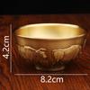 Brass Feng Shui Bowl Decorative Offering Bowl for Bedroom Gathering Cabinet