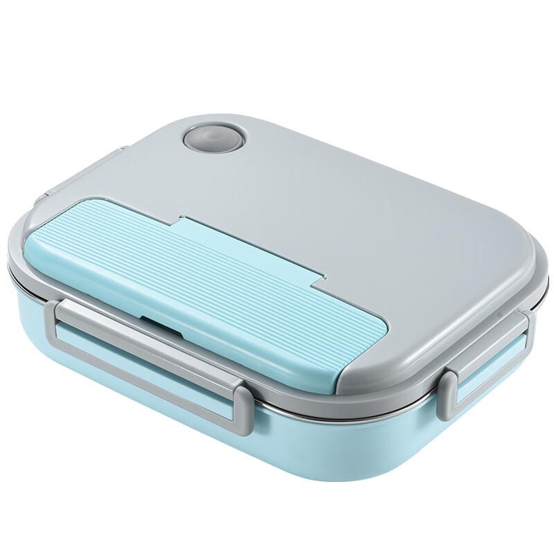 304 Stainless Steel Two-Layer 1250ml Bento Lunch Box