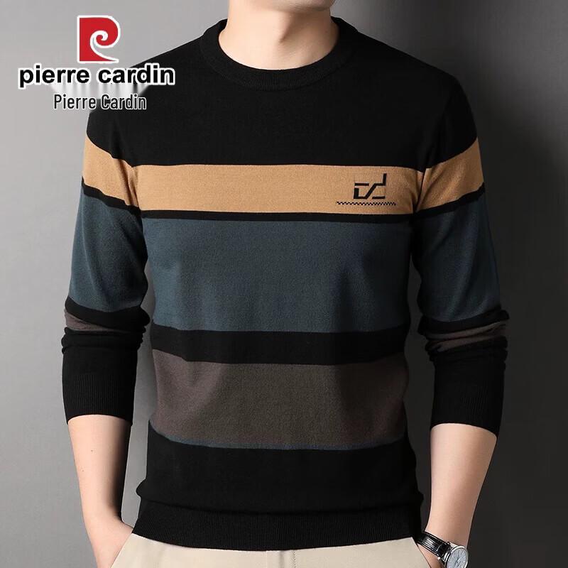Pierre Cardin Men's Casual Long Sleeve Crew Neck T-Shirt