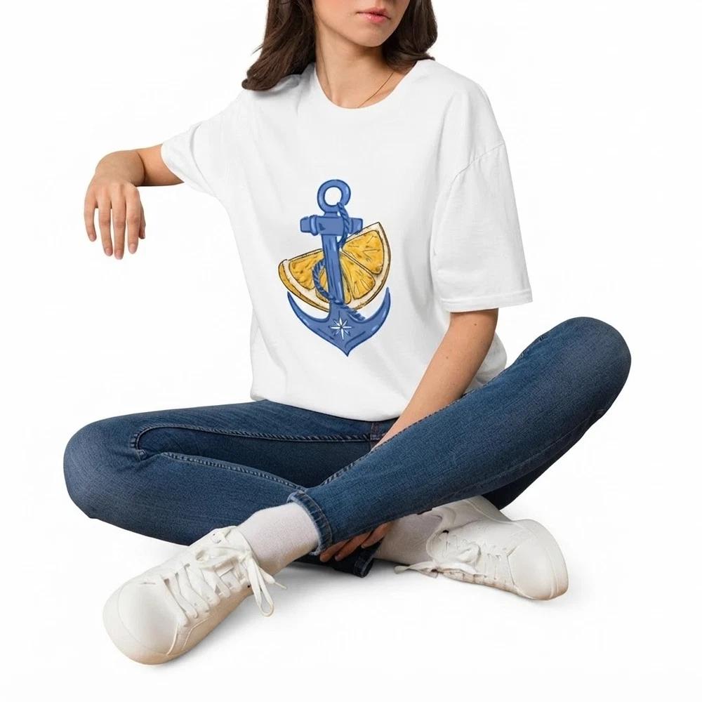 Unisex Softstyle Anchor Gift For Friends White TShirt S